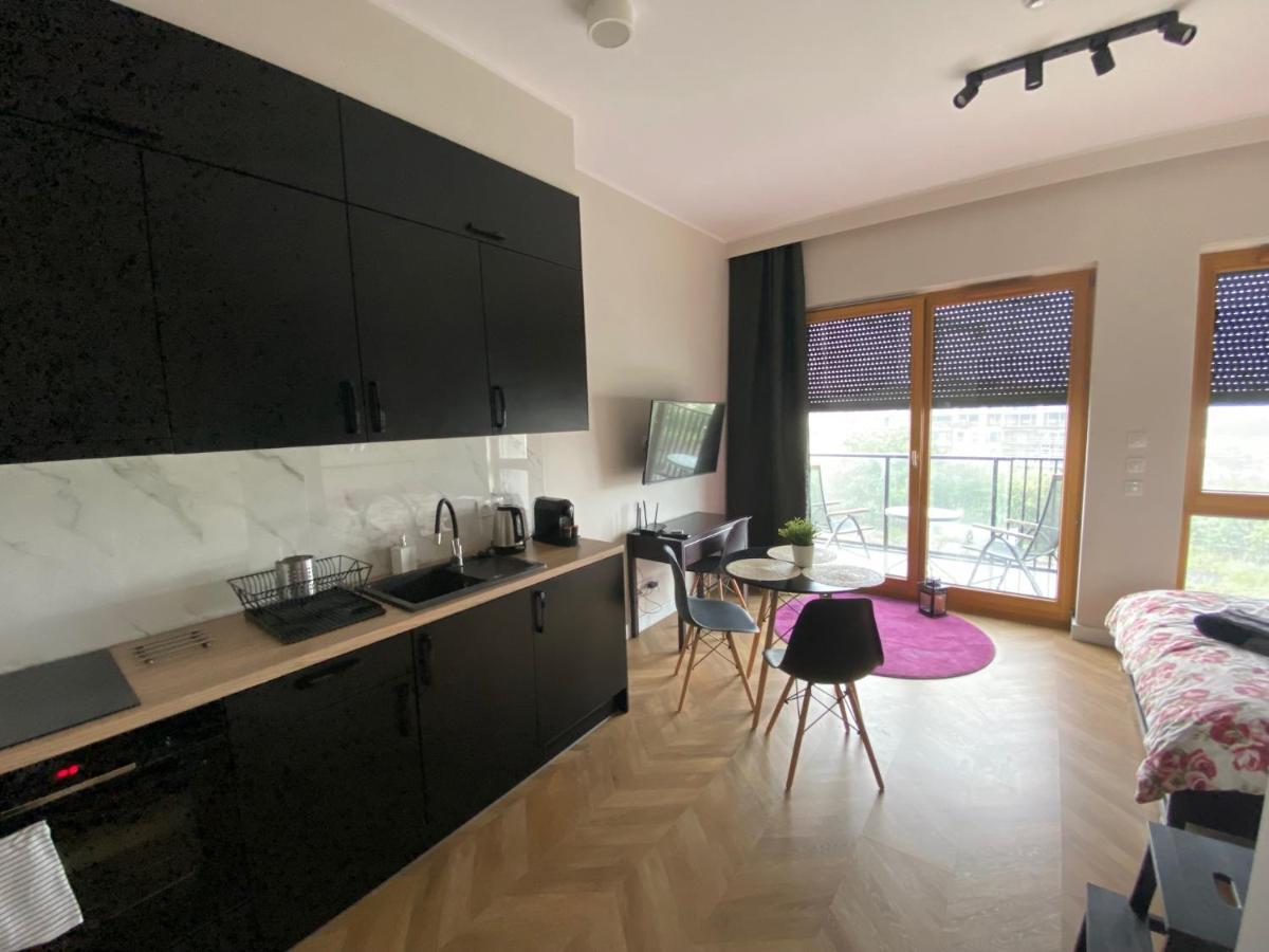 Apartament Nadmotlawie Estate Black กดัญสก์ ภายนอก รูปภาพ